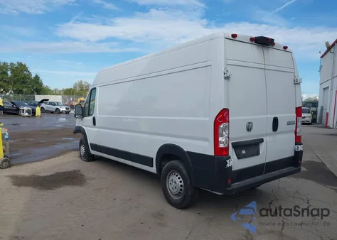 2025 Ram Promaster 2500 Tradesman High Roof 159 Wb W/Pass Seat из США, поврежденный, VIN 3C6LRVDG5SE513947